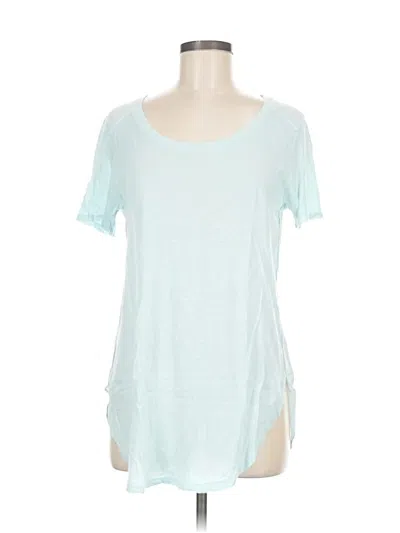 Pre-owned Michael Stars Short Sleeve T-shirt In Blue