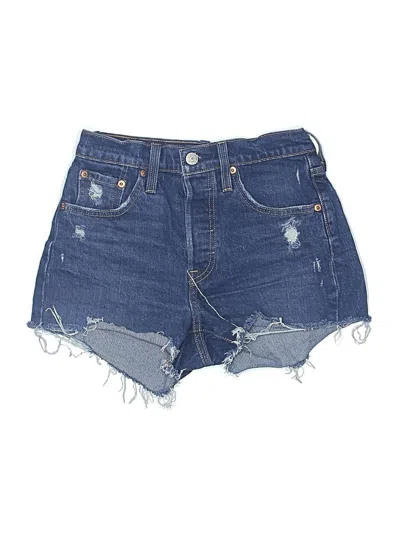 Pre-owned Levi's Denim Shorts In Blue