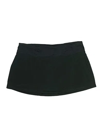 Pre-owned Lululemon Athletica Active Skort In Black