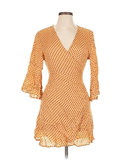 Pre-owned Billabong Casual Dress In Orange