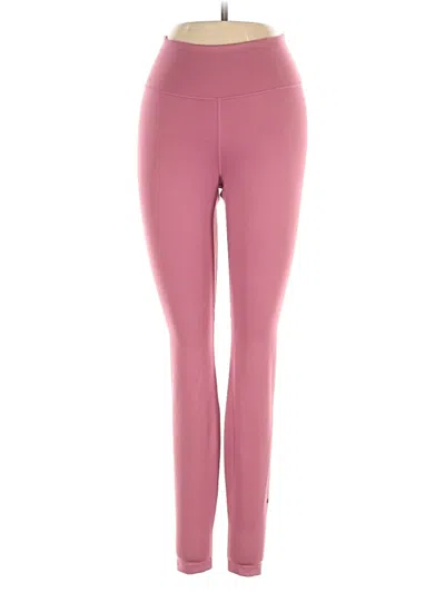 Pre-owned Nike Active Pants In Pink
