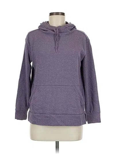 Pre-owned Champion Pullover Hoodie In Purple