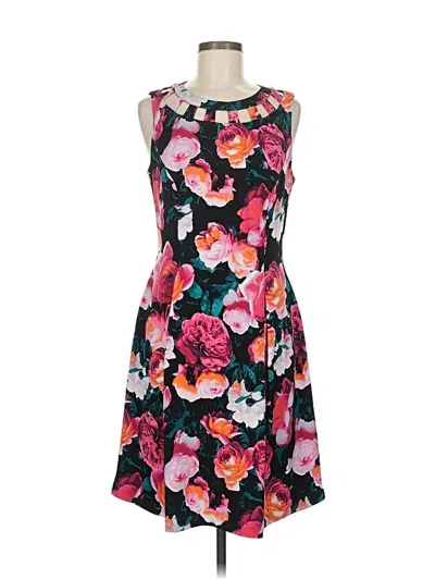 Pre-owned Eliza J Casual Dress In Black