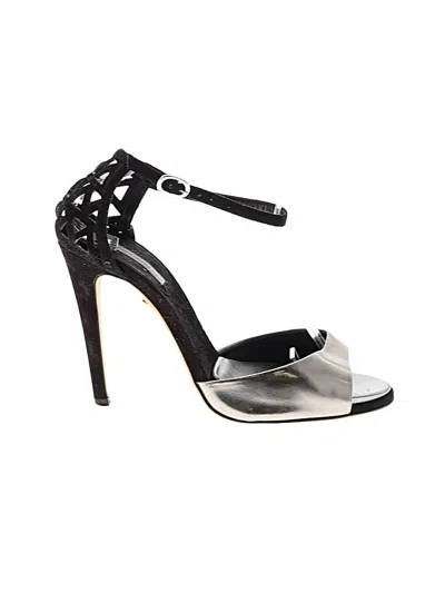 Pre-owned Diane Von Furstenberg Heels In Black