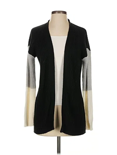 Pre-owned Polly & Esther Cardigan Sweater In Black