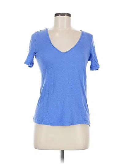 Pre-owned Banana Republic Short Sleeve T-shirt In Blue