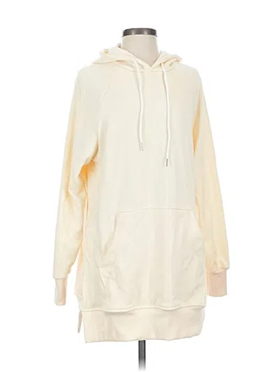 Pre-owned Assorted Brands Pullover Hoodie In White
