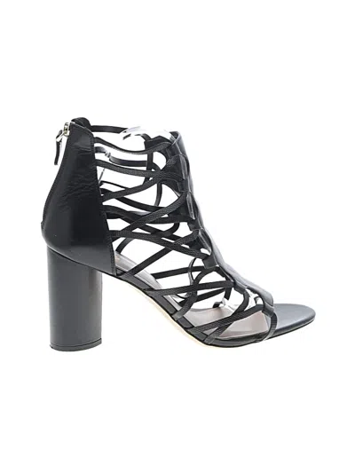 Pre-owned Aldo Heels In Black
