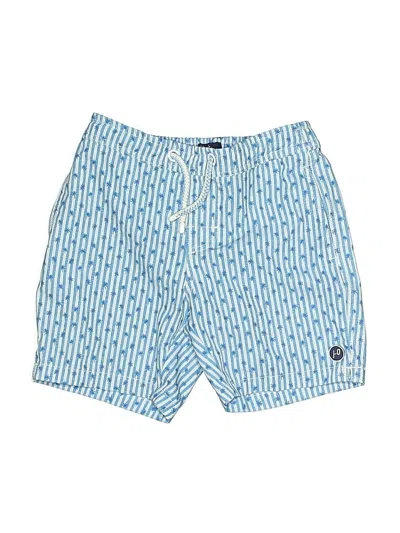 Pre-owned Johnnie-o Kids' Board Shorts In Blue