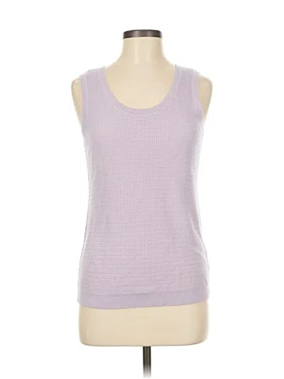 Pre-owned Carlisle Sweater Vest In Purple