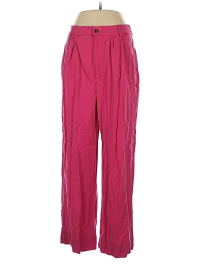 Pre-owned Reformation Casual Pants In Pink