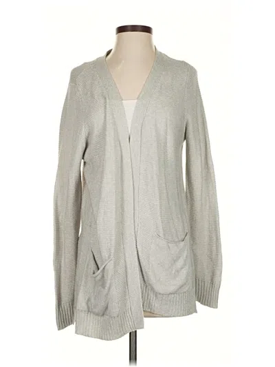Pre-owned Cotton Emporium Cardigan Sweater In Gray