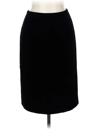Pre-owned Armani Collezioni Formal Skirt In Black