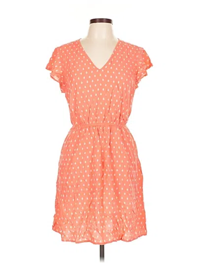 Pre-owned Gap Casual Dress In Orange