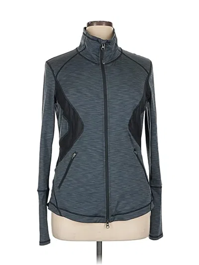 Pre-owned Zella Cardigan Sweater In Gray