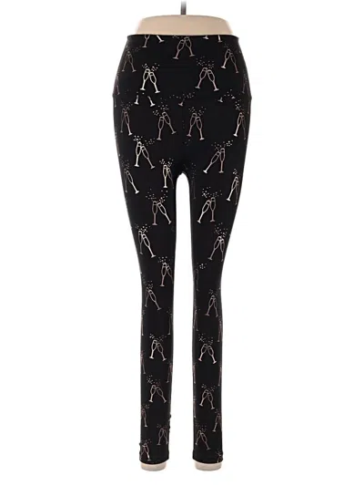 Pre-owned Beyond Yoga Leggings In Black