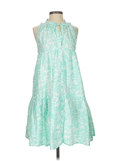 Pre-owned Olivia James The Label Casual Dress In Blue