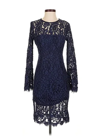 Pre-owned Lulus Cocktail Dress In Blue