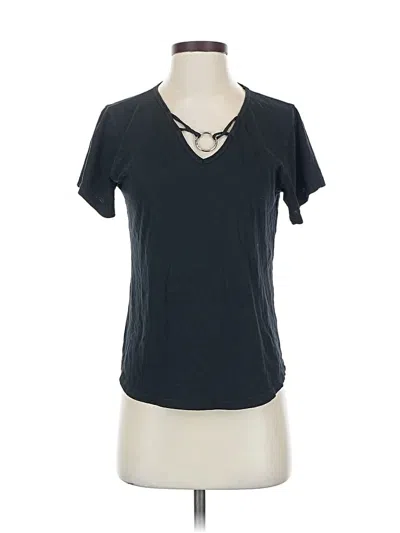 Pre-owned Lna Short Sleeve T-shirt In Black