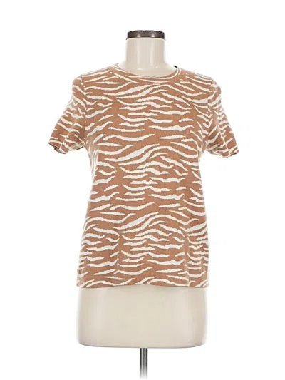 Pre-owned By Anthropologie Cardigan Sweater In Brown