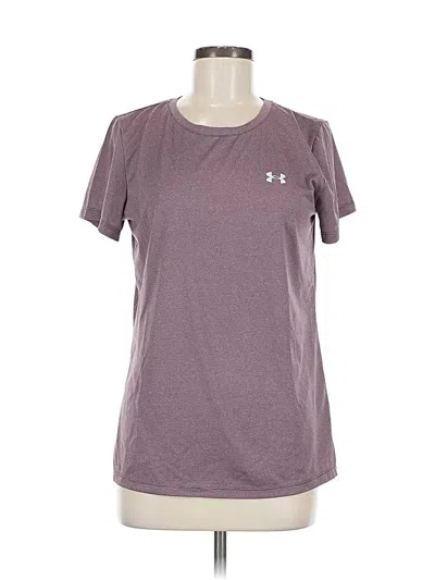 Pre-owned Under Armour Active T-shirt In Purple