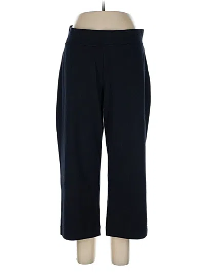 Pre-owned Lands' End Casual Pants In Blue