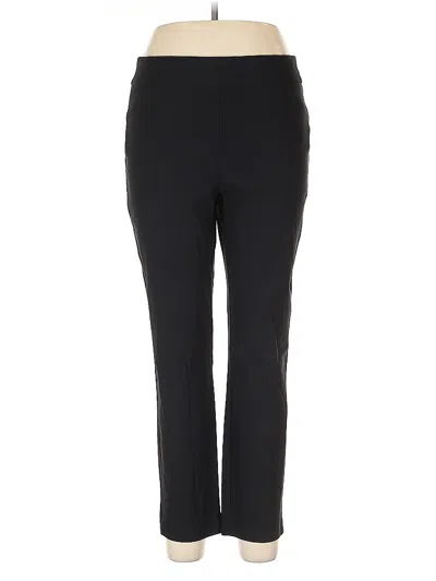 Pre-owned Charter Club Active Pants In Black