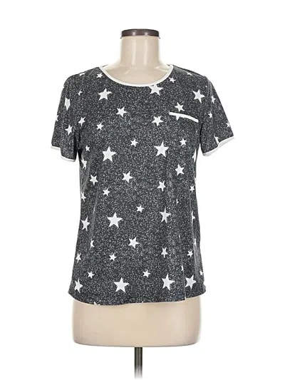 Pre-owned Ekouaer Short Sleeve T-shirt In Silver