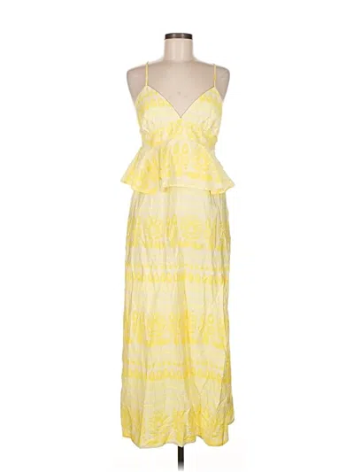 Pre-owned Future Collective Casual Dress In Yellow