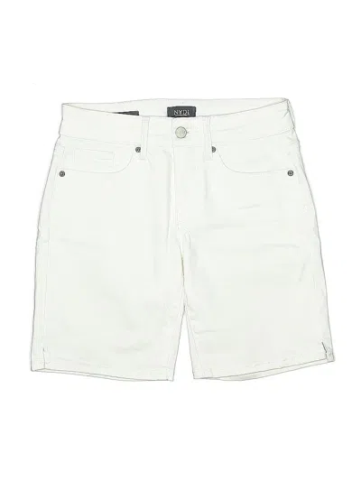 Pre-owned Nydj Shorts In White