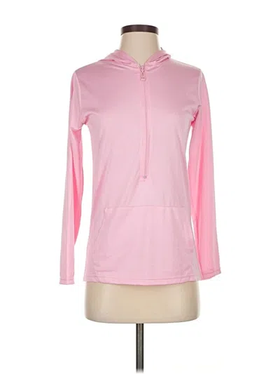 Pre-owned Mossy Oak Zip Up Hoodie In Pink