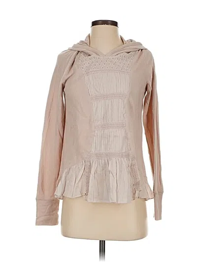 Pre-owned E By Eloise Long Sleeve Blouse In Brown