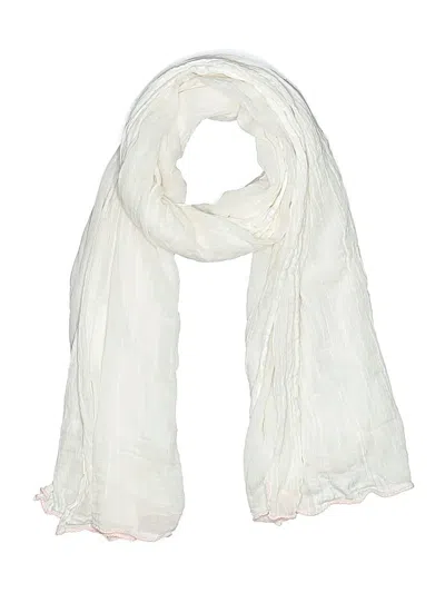 Pre-owned Unbranded Scarf In White