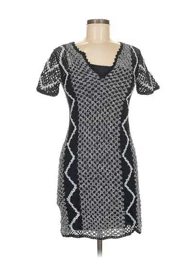 Pre-owned Sandro Casual Dress In Blue