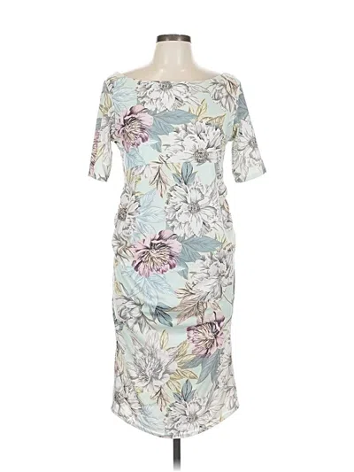 Pre-owned Asos Design Casual Dress In White