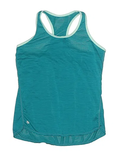 Pre-owned Athleta Girl Kids' Active Tank Top In Blue