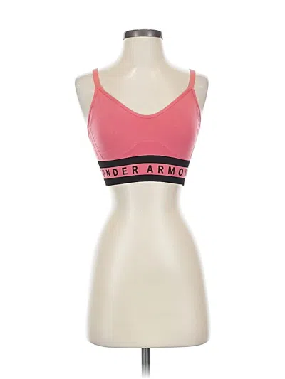 Pre-owned Under Armour Sports Bra In Pink
