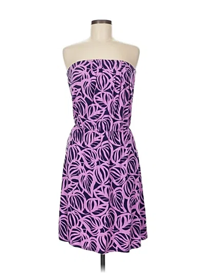 Pre-owned Lilly Pulitzer Cocktail Dress In Purple