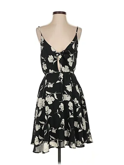 Pre-owned Lulus Cocktail Dress In Black