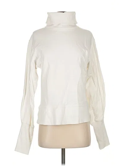 Pre-owned Addison Bay Turtleneck Sweater In White