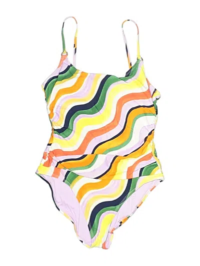 Pre-owned Anne Cole One Piece Swimsuit In White