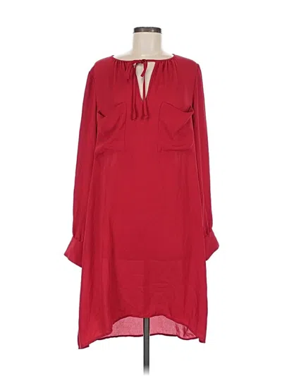 Pre-owned Bcbgmaxazria Casual Dress In Red