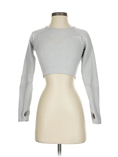 Pre-owned New Mix Usa Long Sleeve T-shirt In Silver