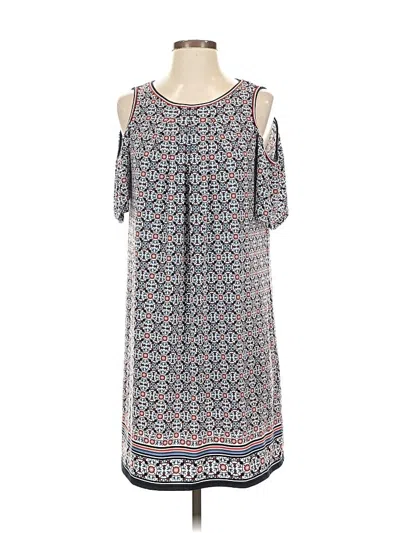 Pre-owned Max Studio Casual Dress In Gray