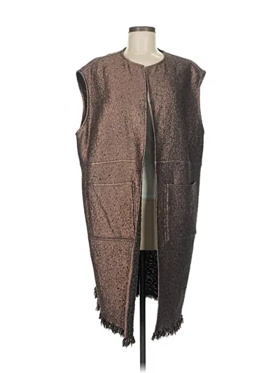 Pre-owned Alysi Vest In Gold