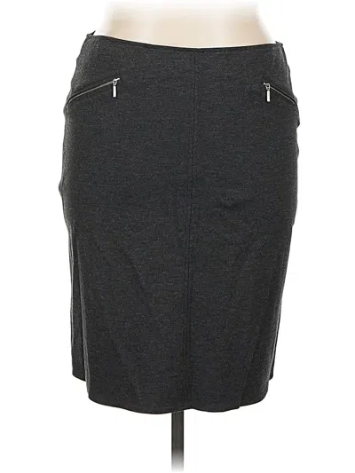 Pre-owned Virtue Casual Skirt In Gray