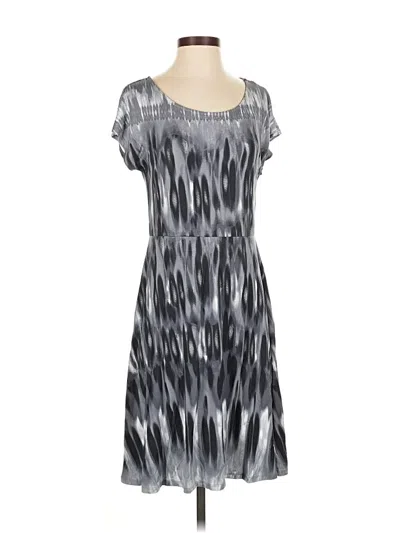 Pre-owned Athleta Casual Dress In Gray