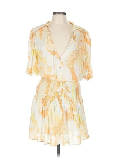Pre-owned Karlie Casual Dress In Yellow
