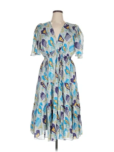 Pre-owned Kobi Halperin Casual Dress In Blue