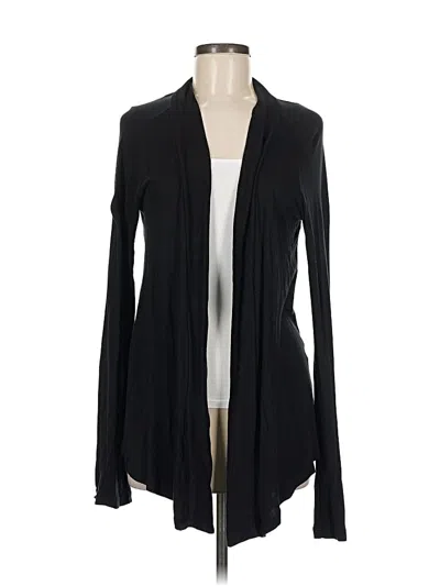 Pre-owned Splendid Cardigan Sweater In Black